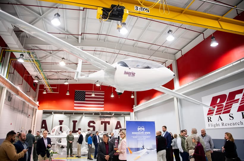 Raspet hangar during the 75th anniversary celebration